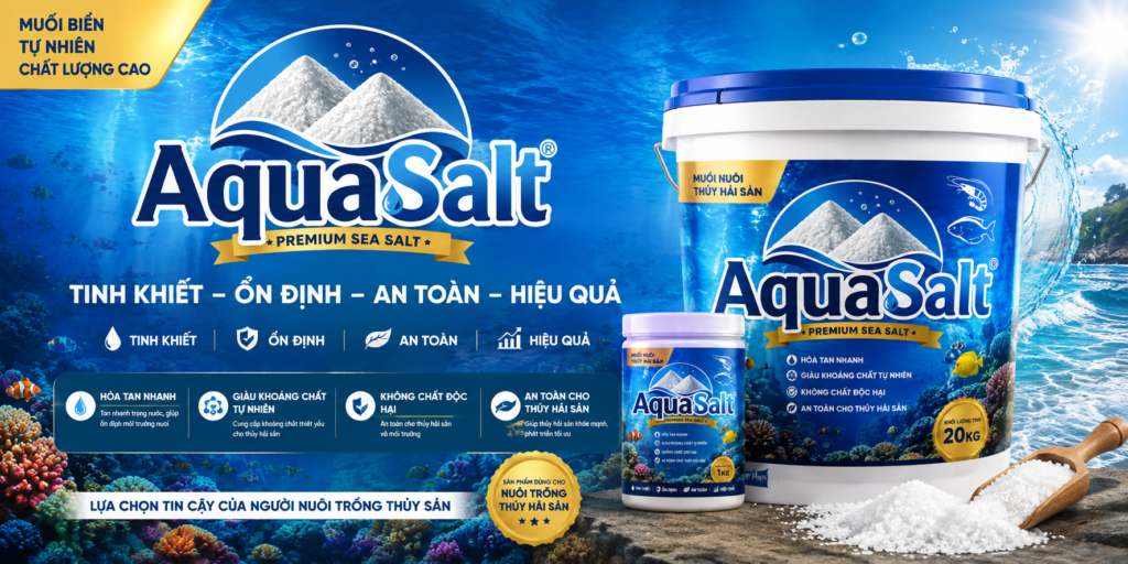 muối nuôi hải sản