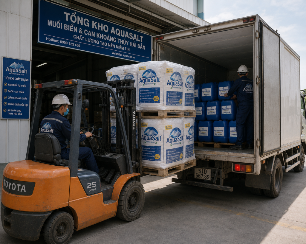 giá muối pha nước biển