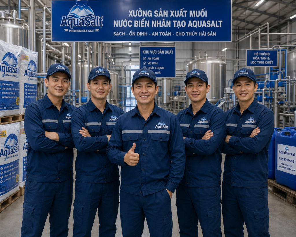 địa chỉ cung cấp muối nuôi hải sản giá sỉ tận gốc